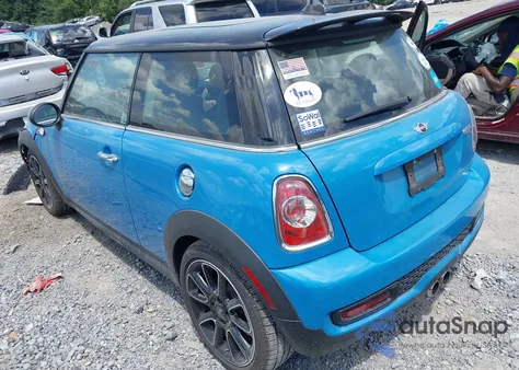 2013 Mini Hardtop Cooper S z USA, uszkodzony, nr VIN WMWSV3C57DT390714